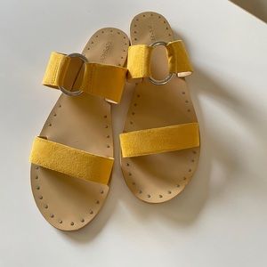 NEW Topshop yellow sandals size U.S. women’s 10.5